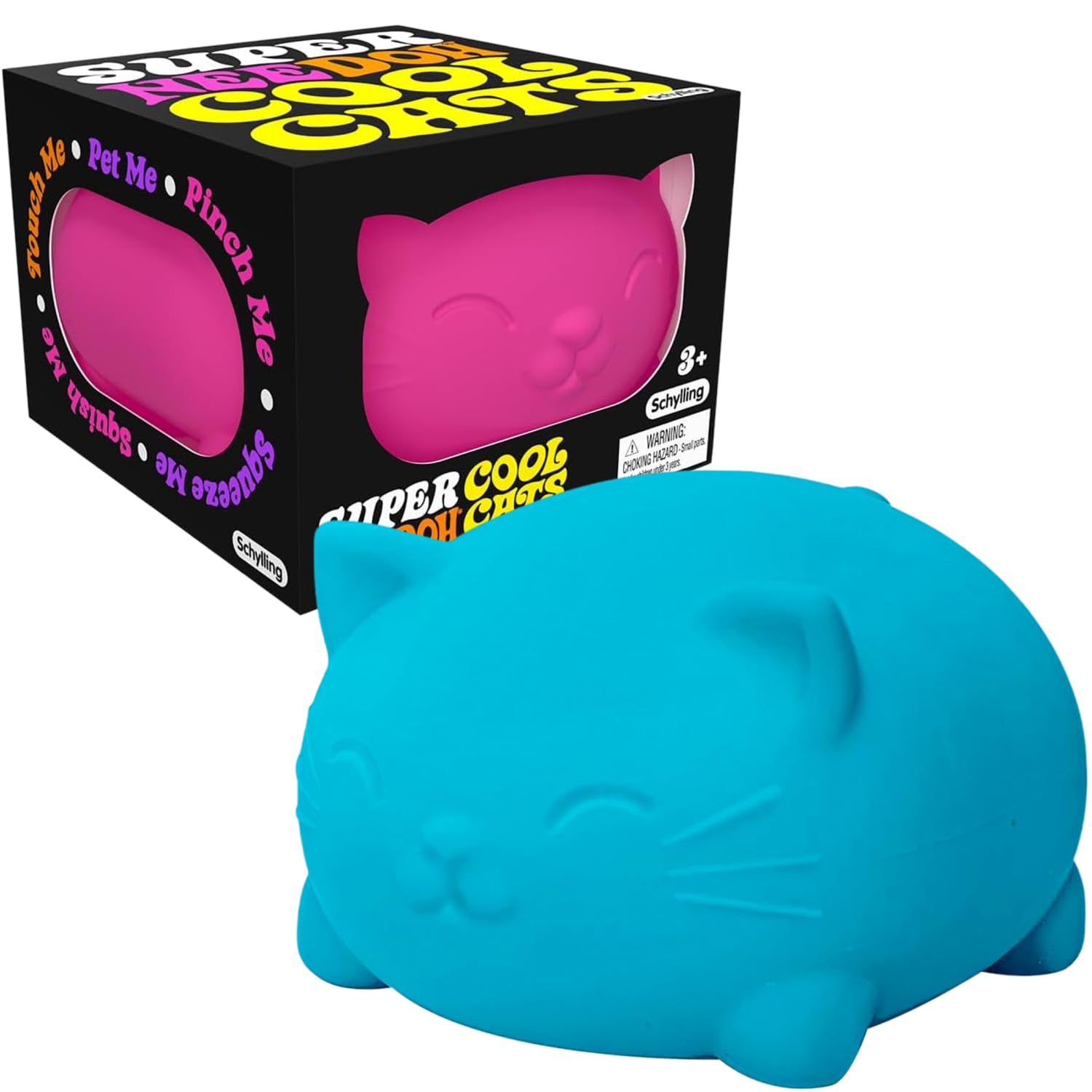 Amazon.com: Schylling NeeDoh Super Cool Cat - Sensory Fidget Toy